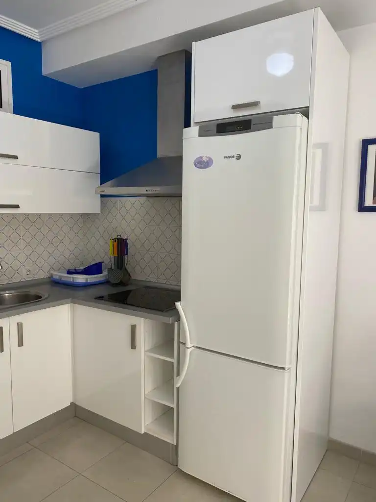 Cocina de Piso de alquiler en Roquetas de Mar con Aire acondicionado, Calefacción y Terraza