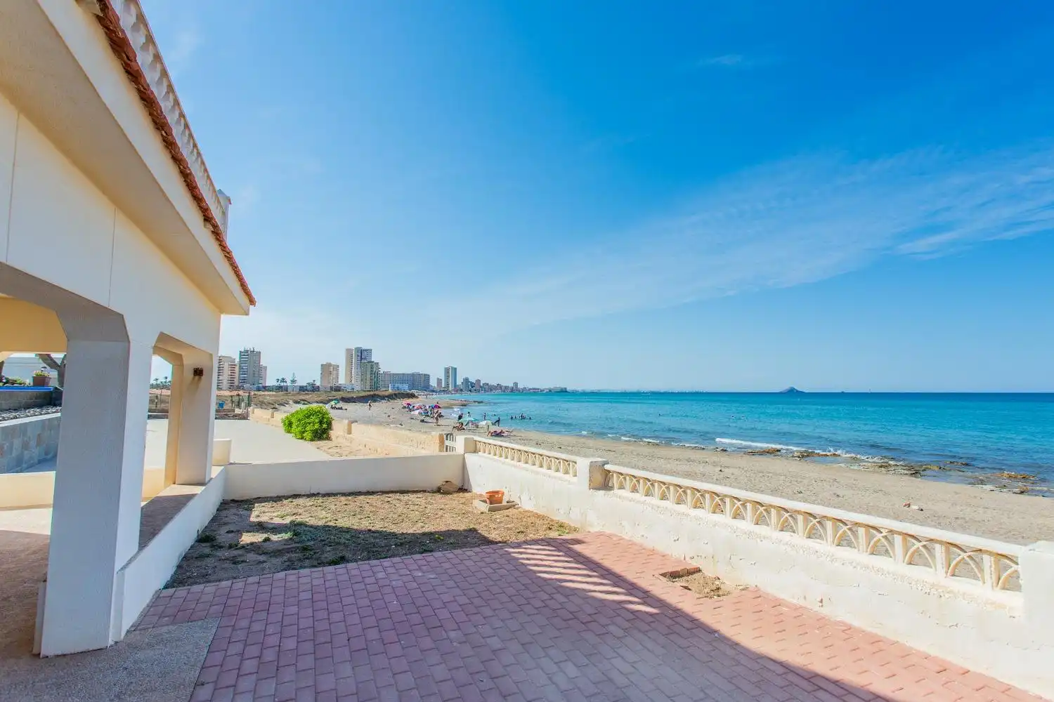 Vista exterior de Casa o chalet en venta en Cartagena con Aire acondicionado, Terraza y Amueblado