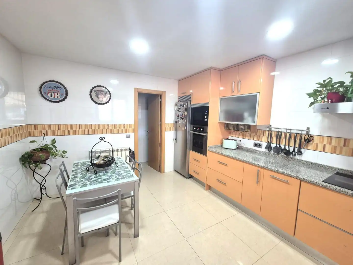 Cocina de Casa o chalet en venta en Aldea del Fresno con Aire acondicionado, Calefacción y Terraza
