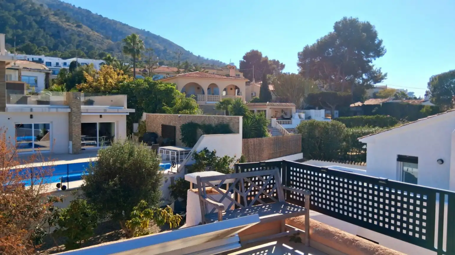 Exterior view of Country homes for sale in L'Alfàs del Pi  with Air Conditioner, Terrace and Storage room