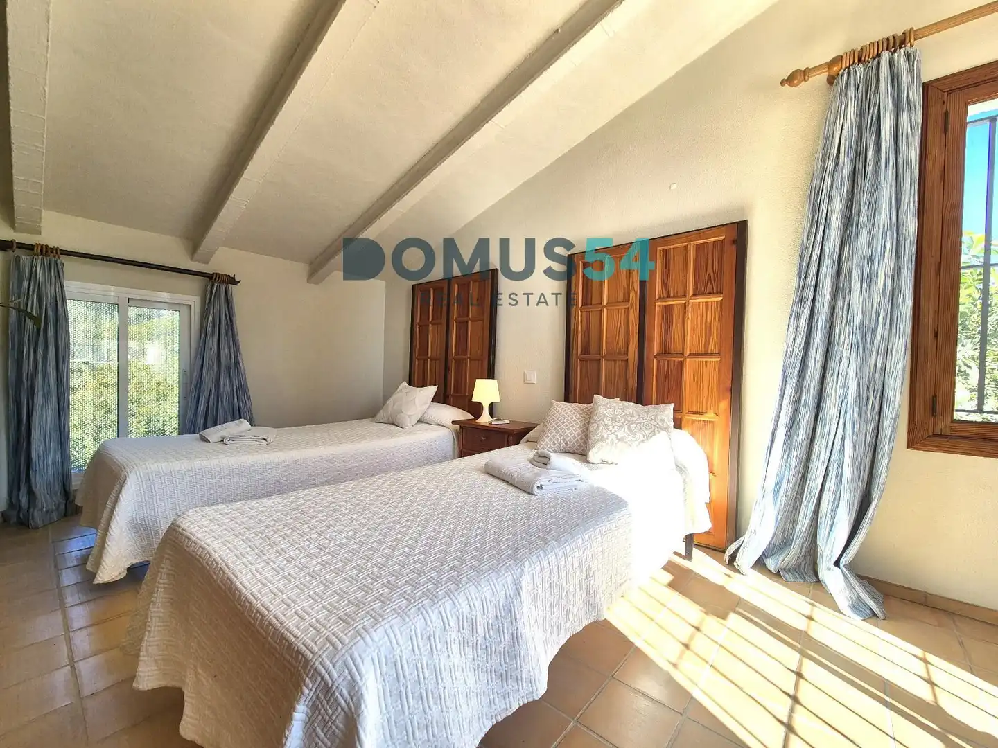 Habitación de Finca rústica de alquiler en Petra con Aire acondicionado, Terraza y Piscina