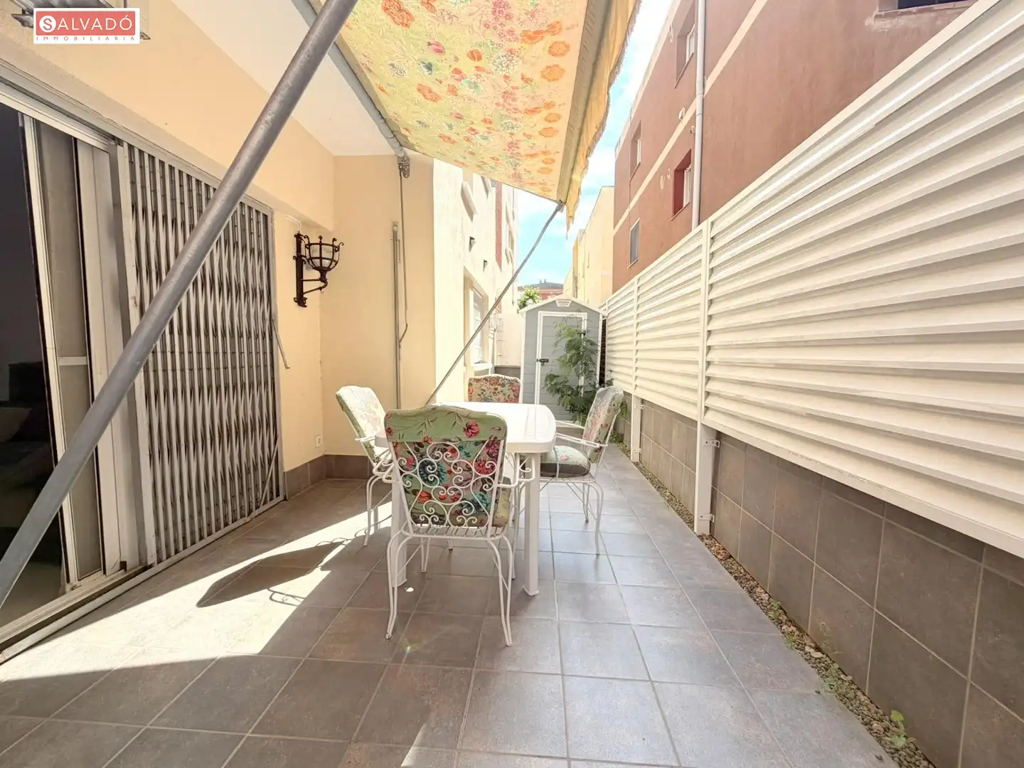 Terrasse von Erdgeschoss zur Miete in Calafell mit Klimaanlage, Heizung und Terrasse