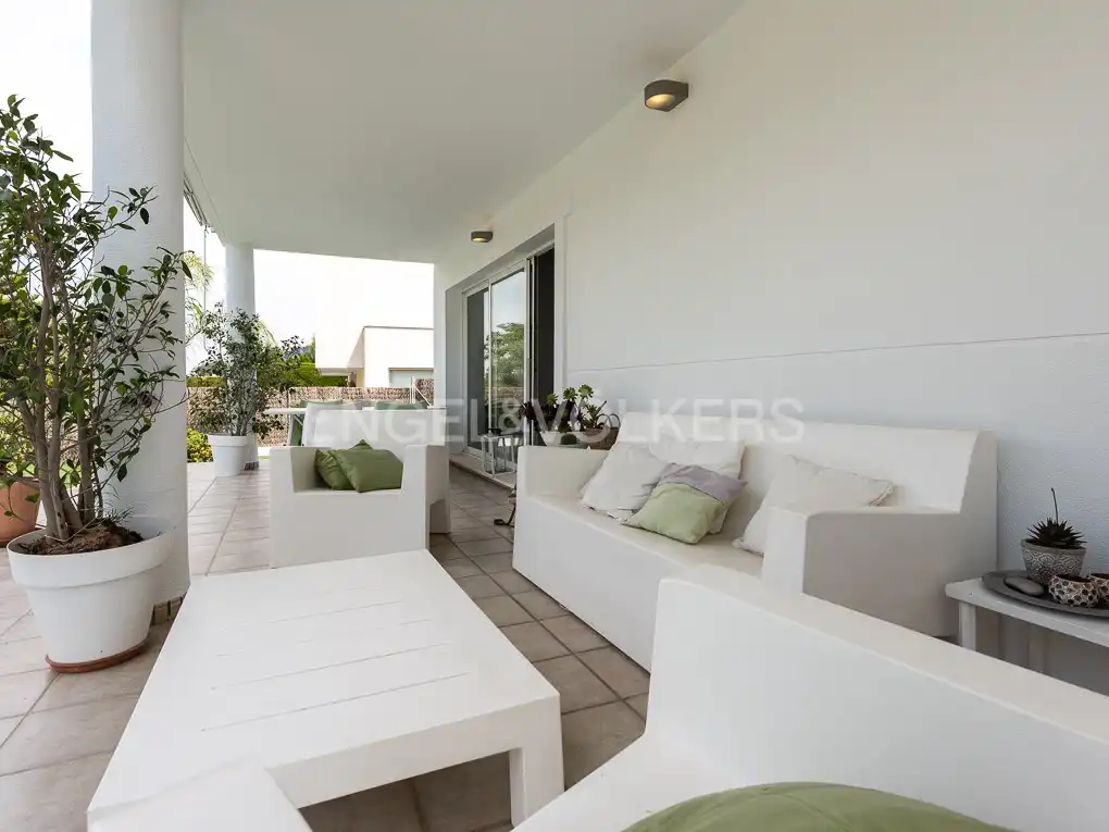 Terrassa de Casa o xalet de lloguer en Bétera amb Aire condicionat, Calefacció i Jardí privat
