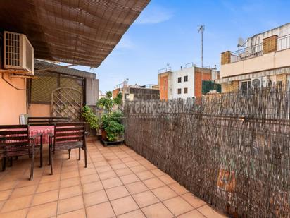 Terrace of Attic for sale in Vilanova i la Geltrú  with Air Conditioner, Heating and Private garden