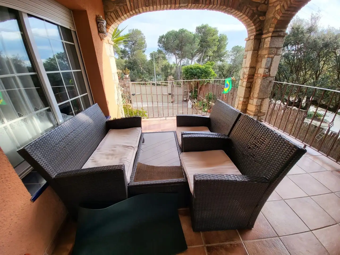 Terrassa de Casa o xalet en venda en Calonge i Sant Antoni amb Calefacció, Jardí privat i Terrassa