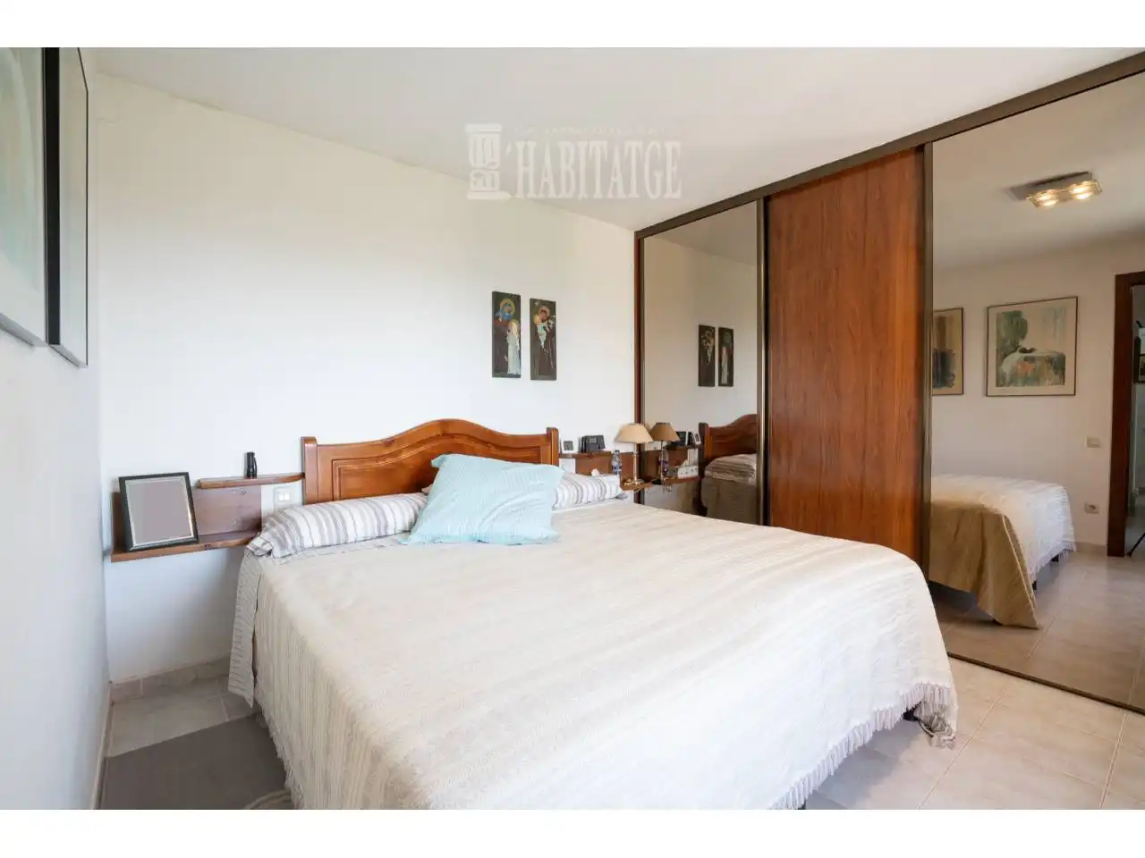 Bedroom of Houses for sale in Sant Hilari Sacalm  with Air Conditioner, Heating and Private garden