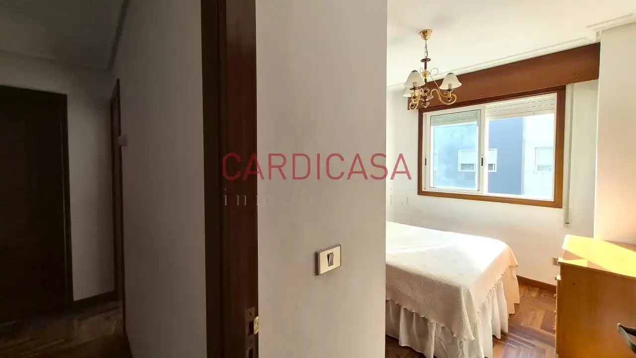 Bedroom of Flat for sale in Redondela  with Heating, Parquet flooring and Storage room