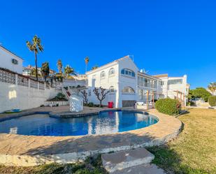 Exterior view of House or chalet for sale in Benalmádena  with Heating, Private garden and Terrace