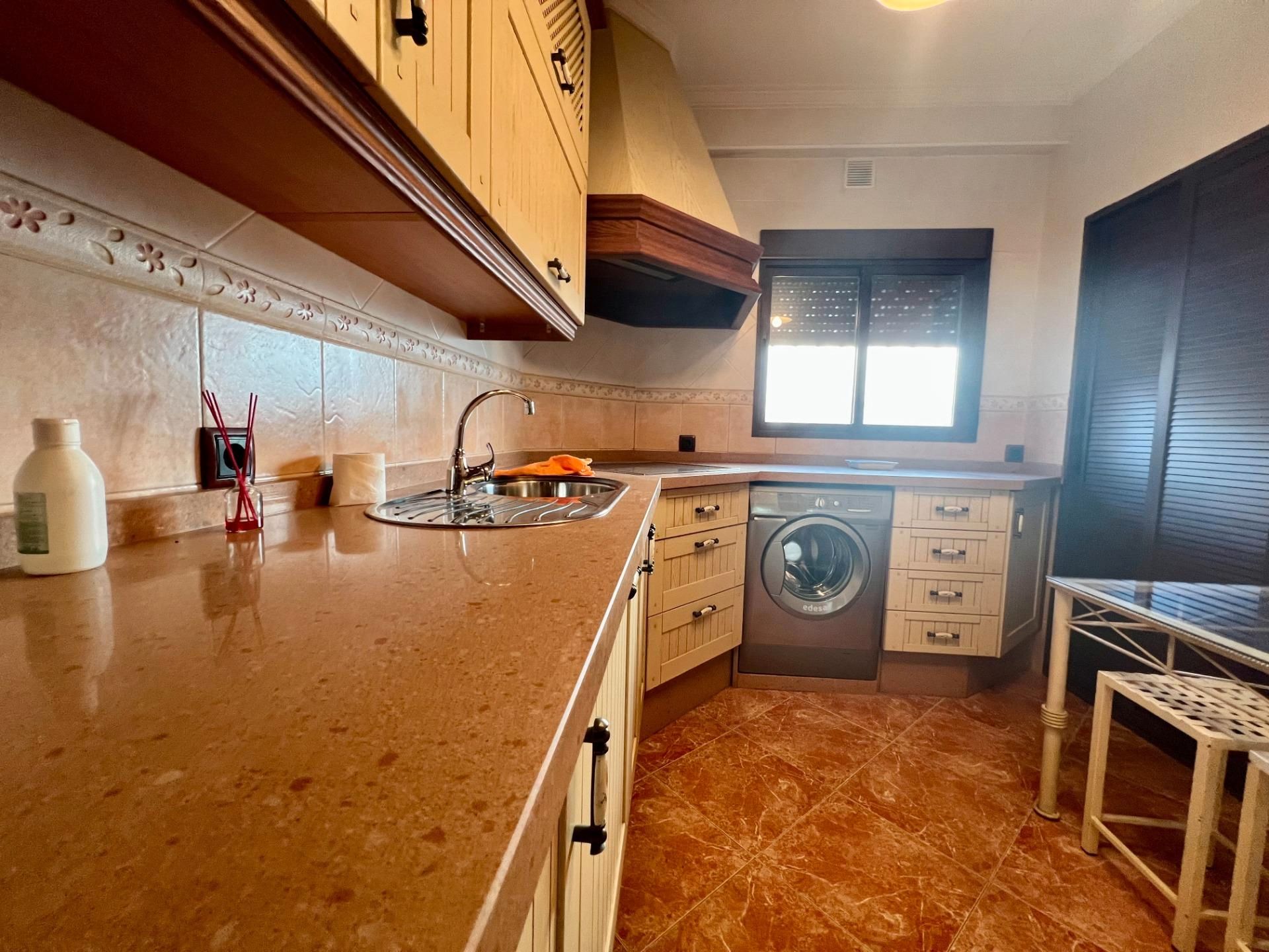 Kitchen of Flat for sale in  Córdoba Capital  with Terrace, Storage room and Furnished