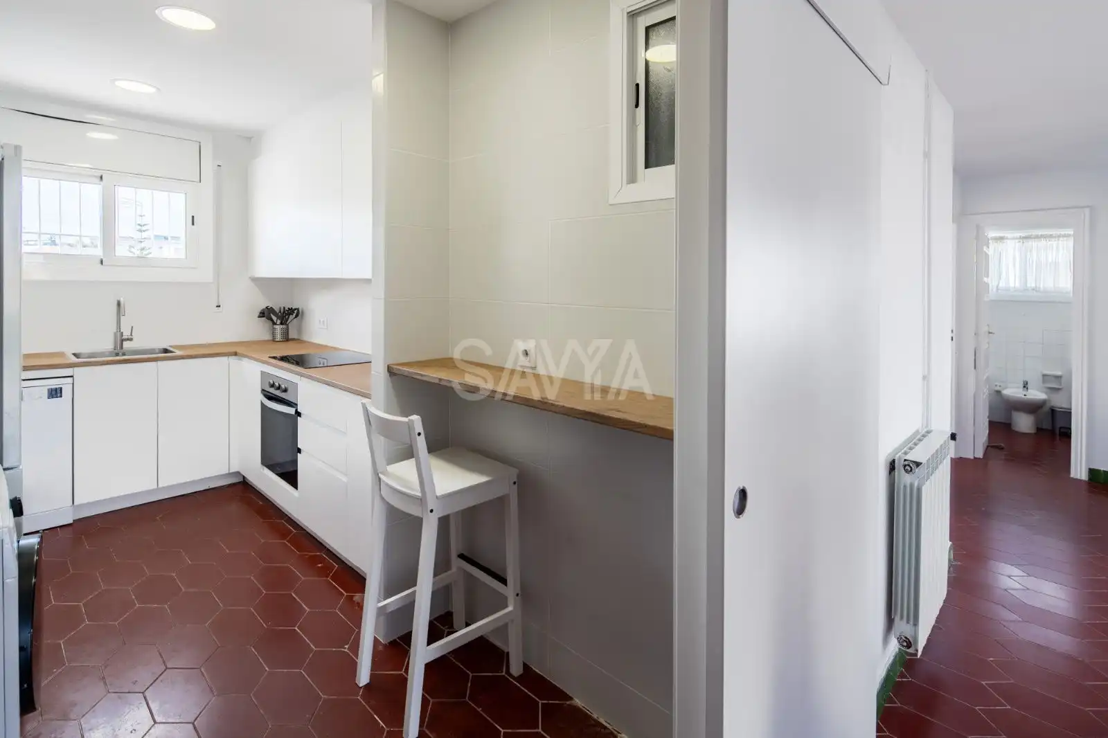 Cocina de Ático en venta en Sitges con Aire acondicionado, Calefacción y Terraza