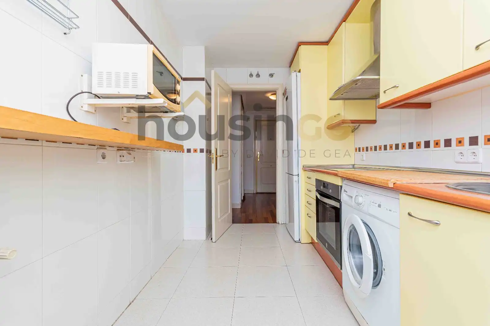 Küche von Wohnung zur Miete in Madrid mit Klimaanlage, Heizung und Abstellraum