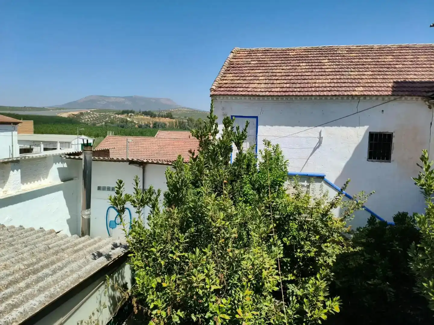 Vista exterior de Casa adosada en venda en Pinos Puente amb Balcó