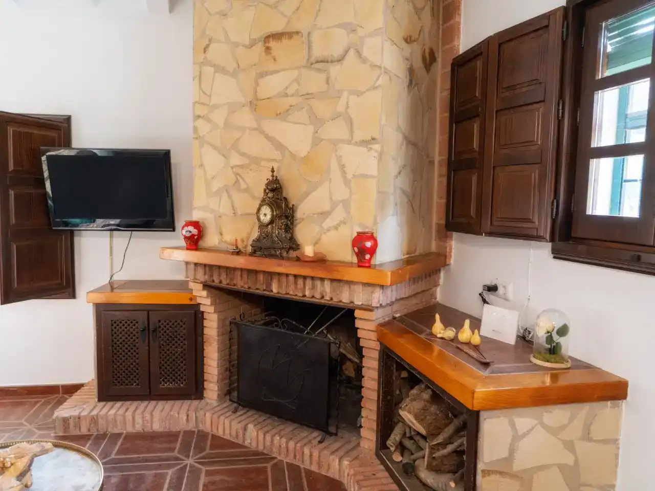 Living room of Houses for rent in Iznájar  with Private garden, Storage room and Swimming Pool