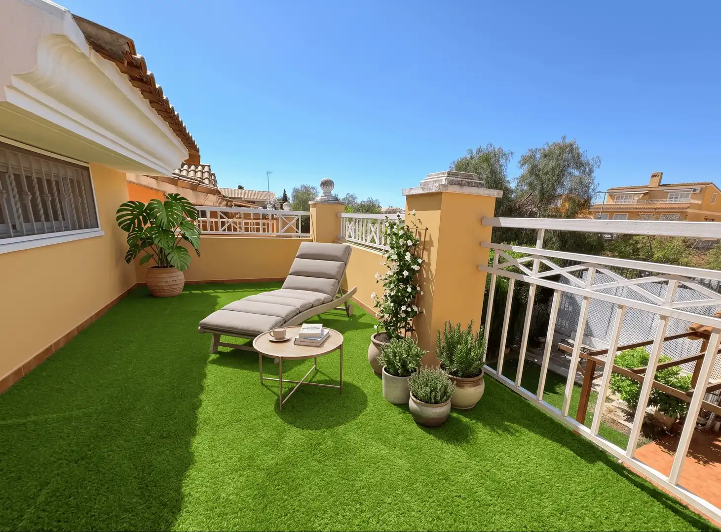 Terrace of Houses for sale in Moncada  with Heating, Private garden and Terrace