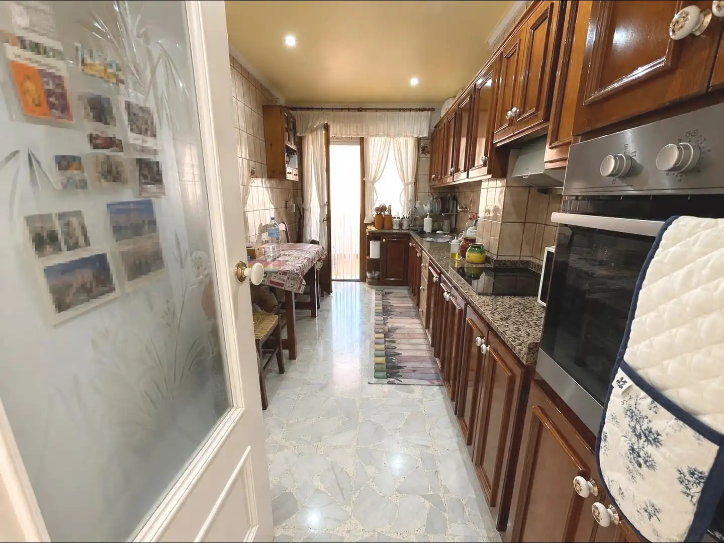 Kitchen of Flat for sale in Petrer  with Air Conditioner, Heating and Balcony