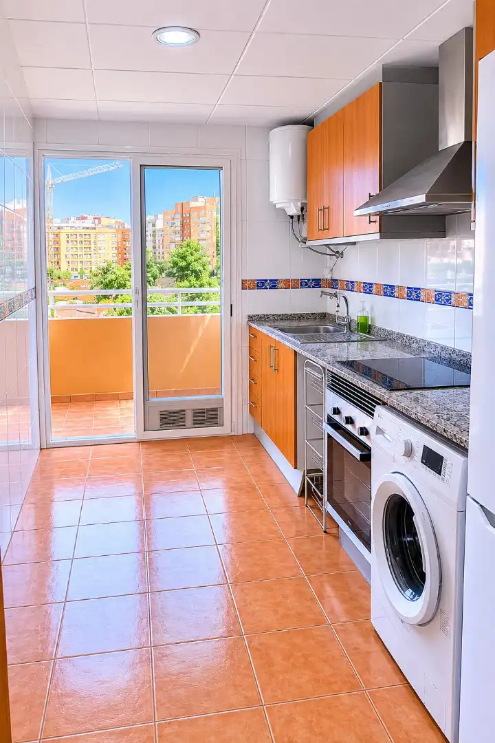 Cocina de Piso en venta en Valencia con Aire acondicionado, Amueblado y Horno