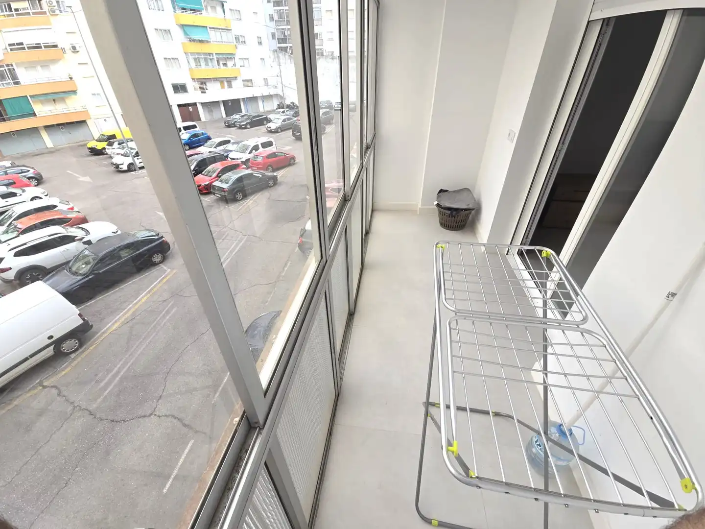 Balcony of Flat for rent in Cáceres  with Air Conditioner, Terrace and Furnished