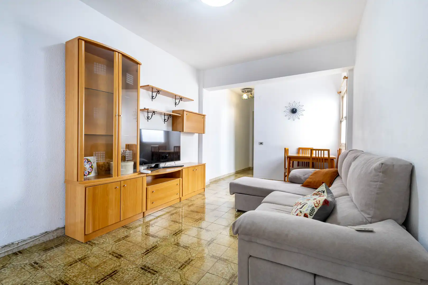 Wohnzimmer von Wohnung zum Verkauf in  Santa Cruz de Tenerife Capital mit Heizung und Möbliert