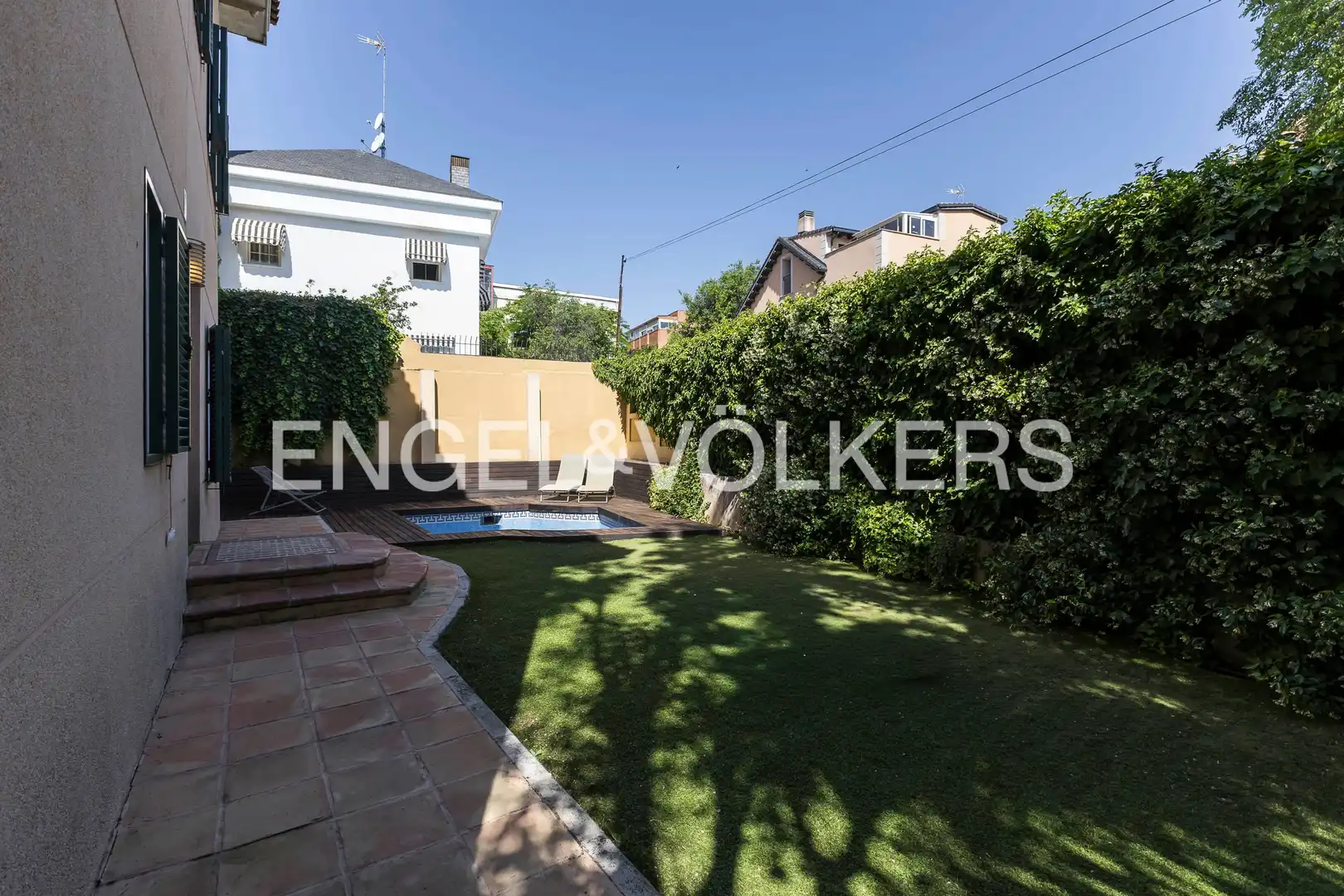 Terraza de Casa o chalet en venta en Madrid con Aire acondicionado, Calefacción y Jardín privado
