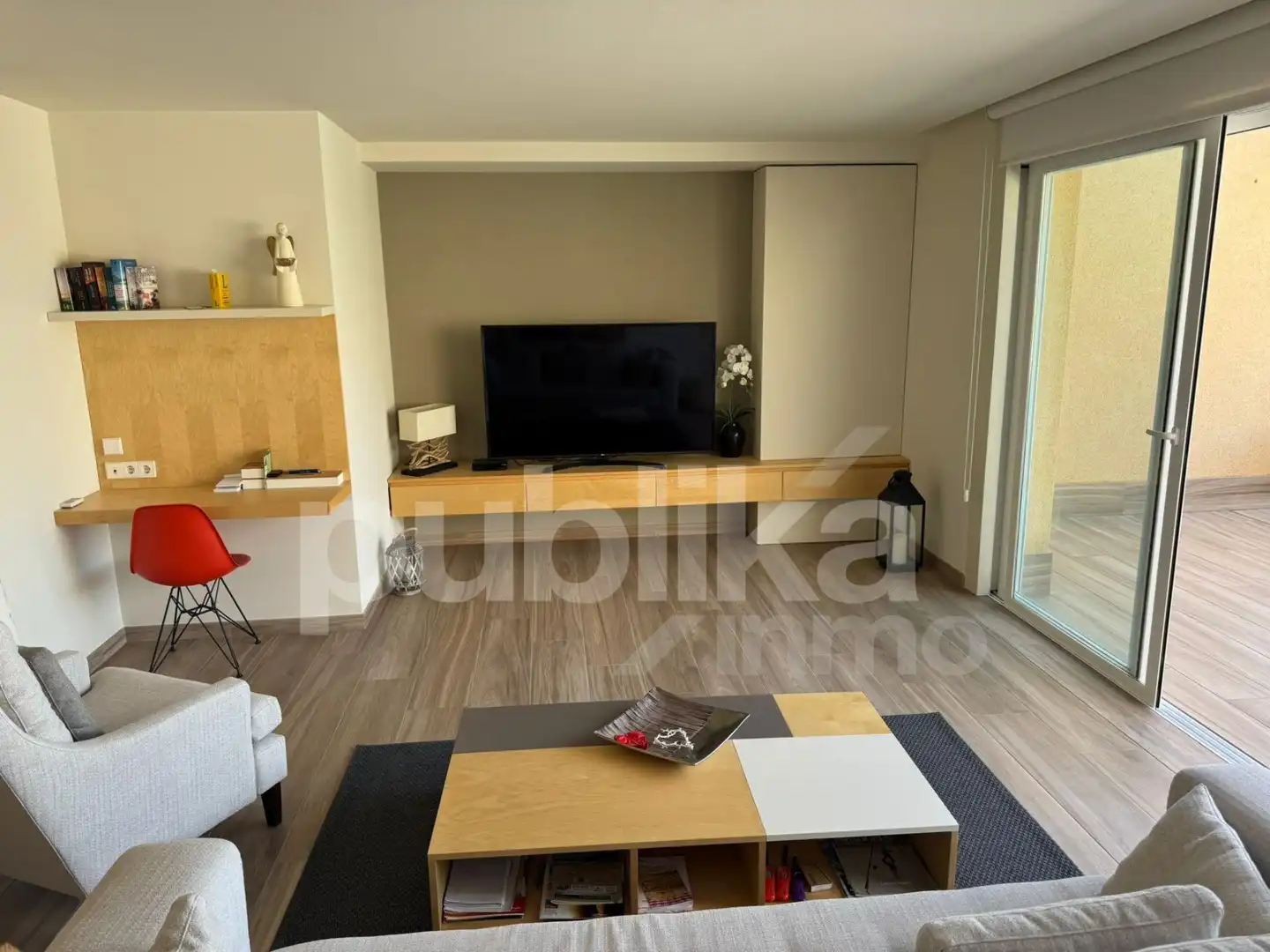 Sala d'estar de Àtic en venda en Santa Pola amb Aire condicionat, Calefacció i Terrassa