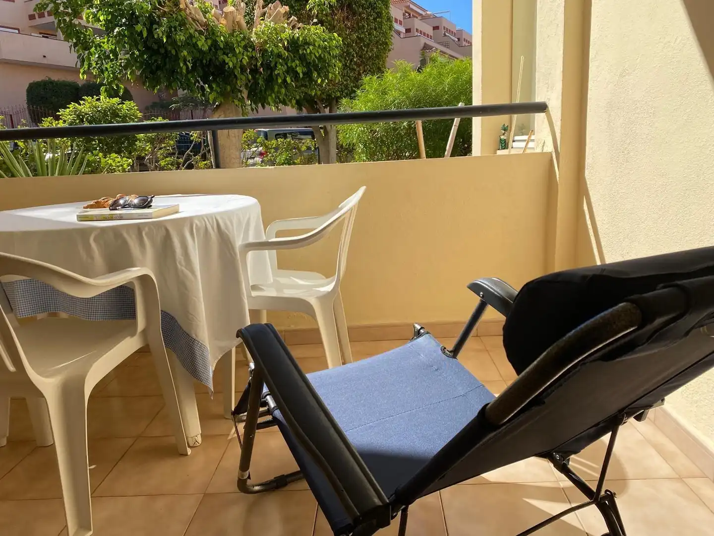 Terrassa de Estudi de lloguer en Arona amb Jardí privat, Terrassa i Moblat