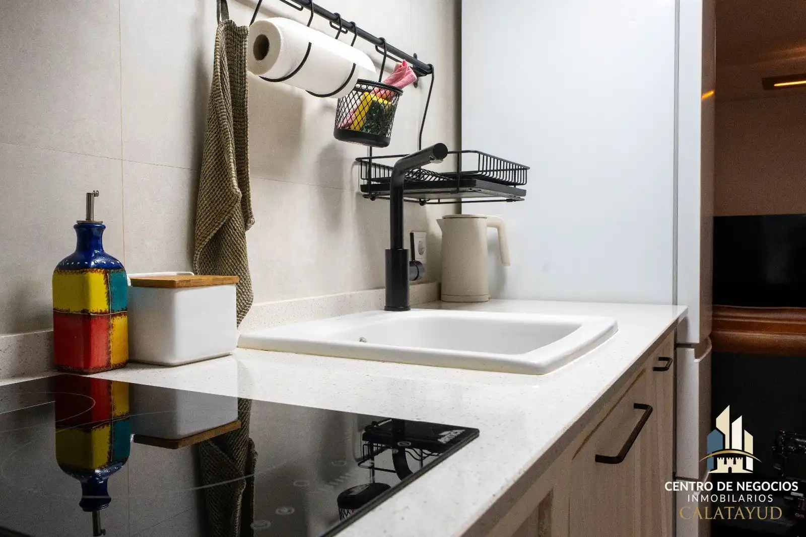 Cocina de Casa o chalet en venta en Maluenda con Calefacción, Terraza y Amueblado