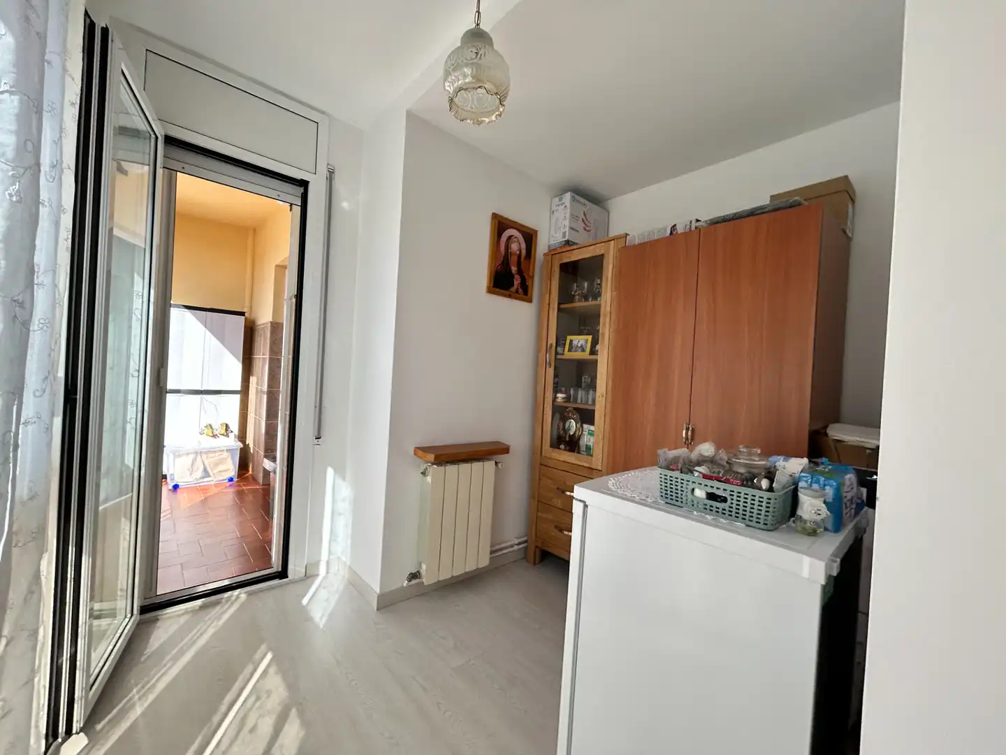 Kitchen of Flat for sale in Olot  with Heating, Terrace and Balcony