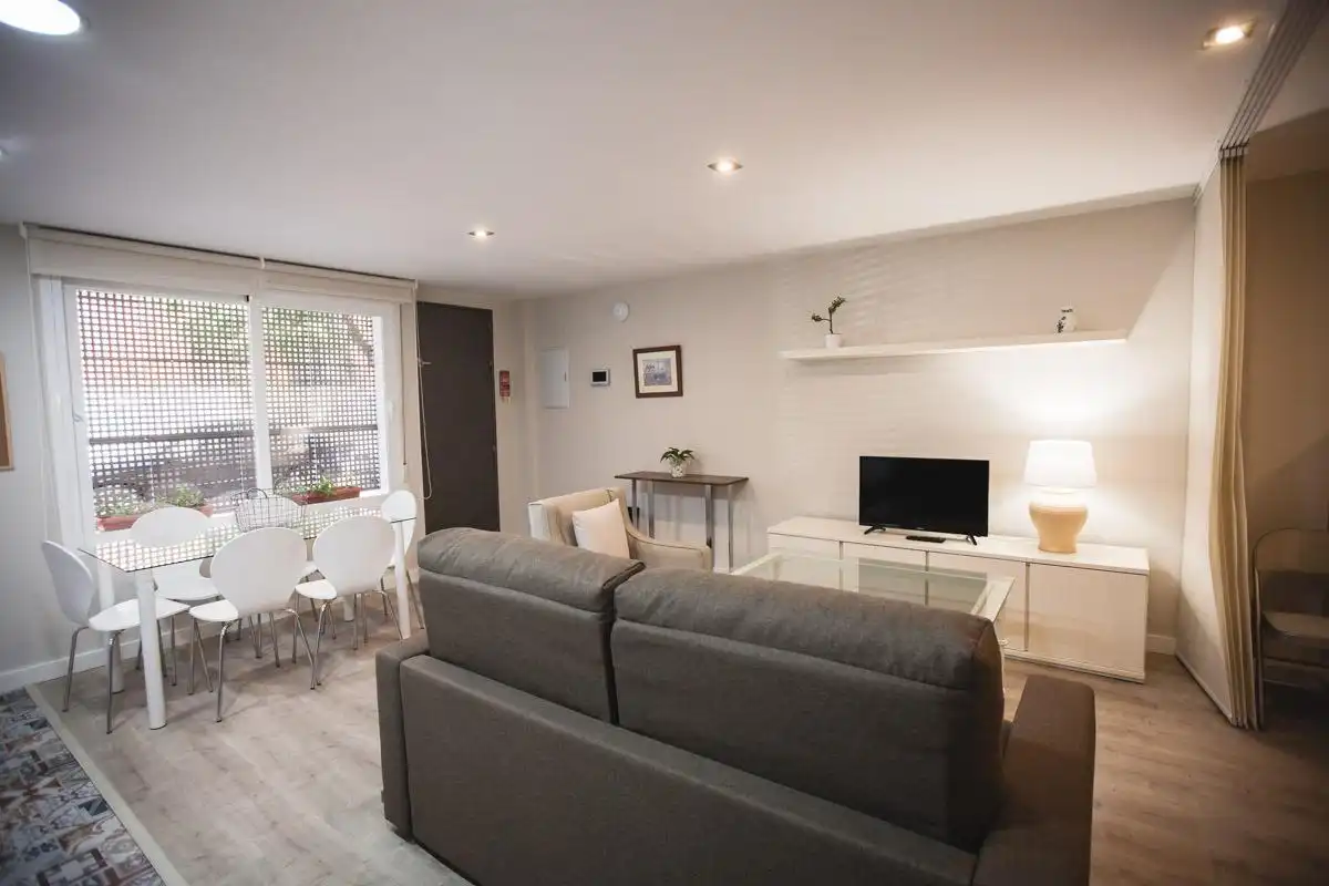 Sala de estar de Loft en venta en Córdoba con Aire acondicionado, Parquet y Amueblado