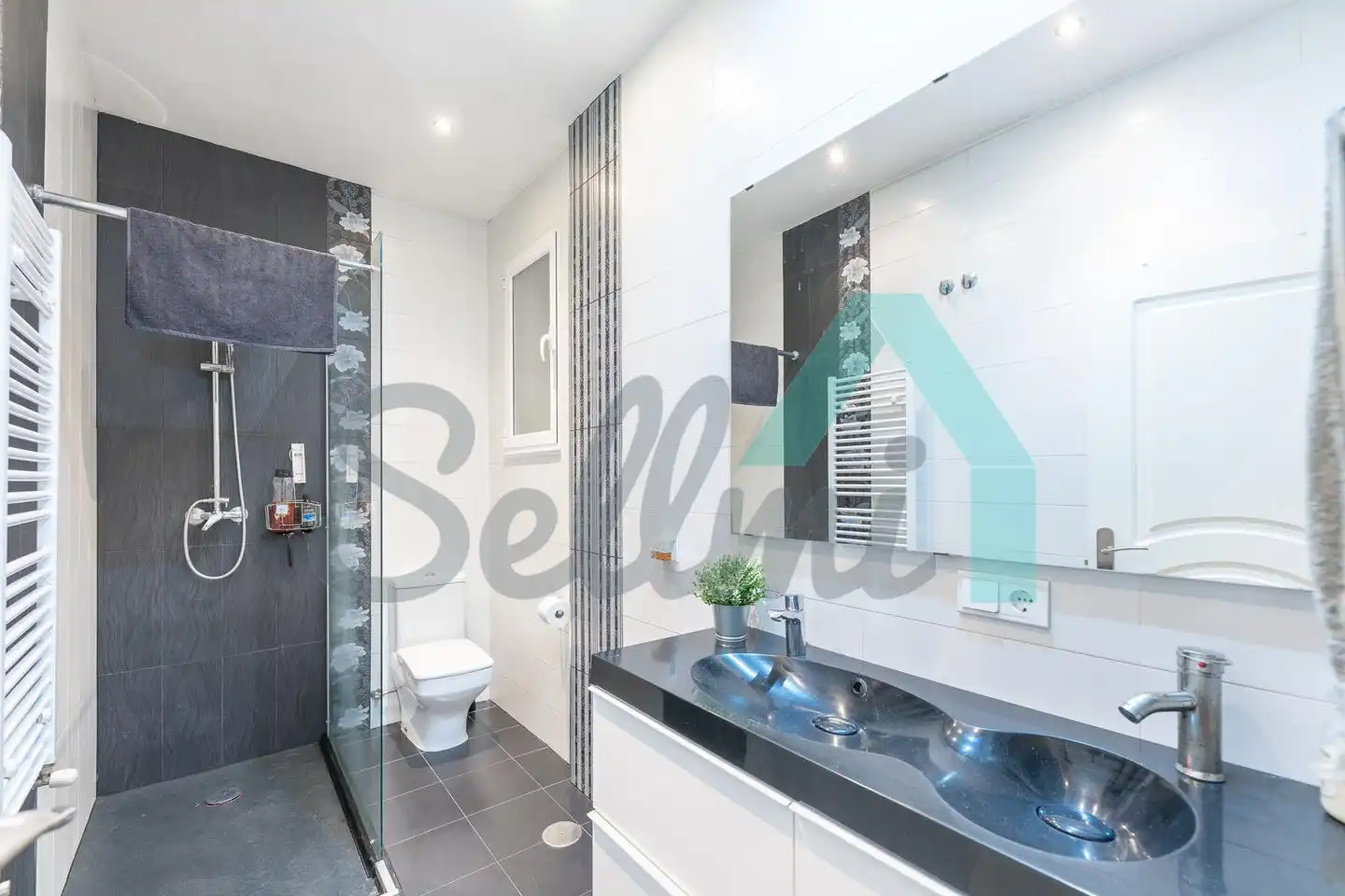 Badezimmer von Erdgeschoss zur Miete in Fozaneldi - Tenderina - Ventanielles
