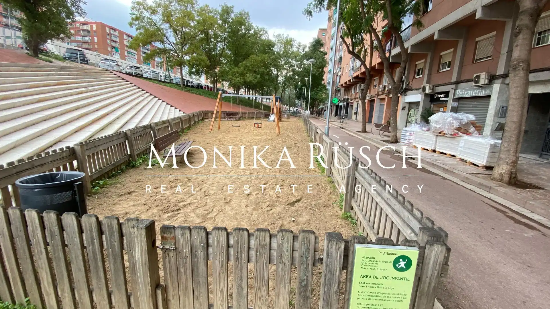 Wohnung zum Verkauf in Barcelona mit Klimaanlage, Heizung und Terrasse