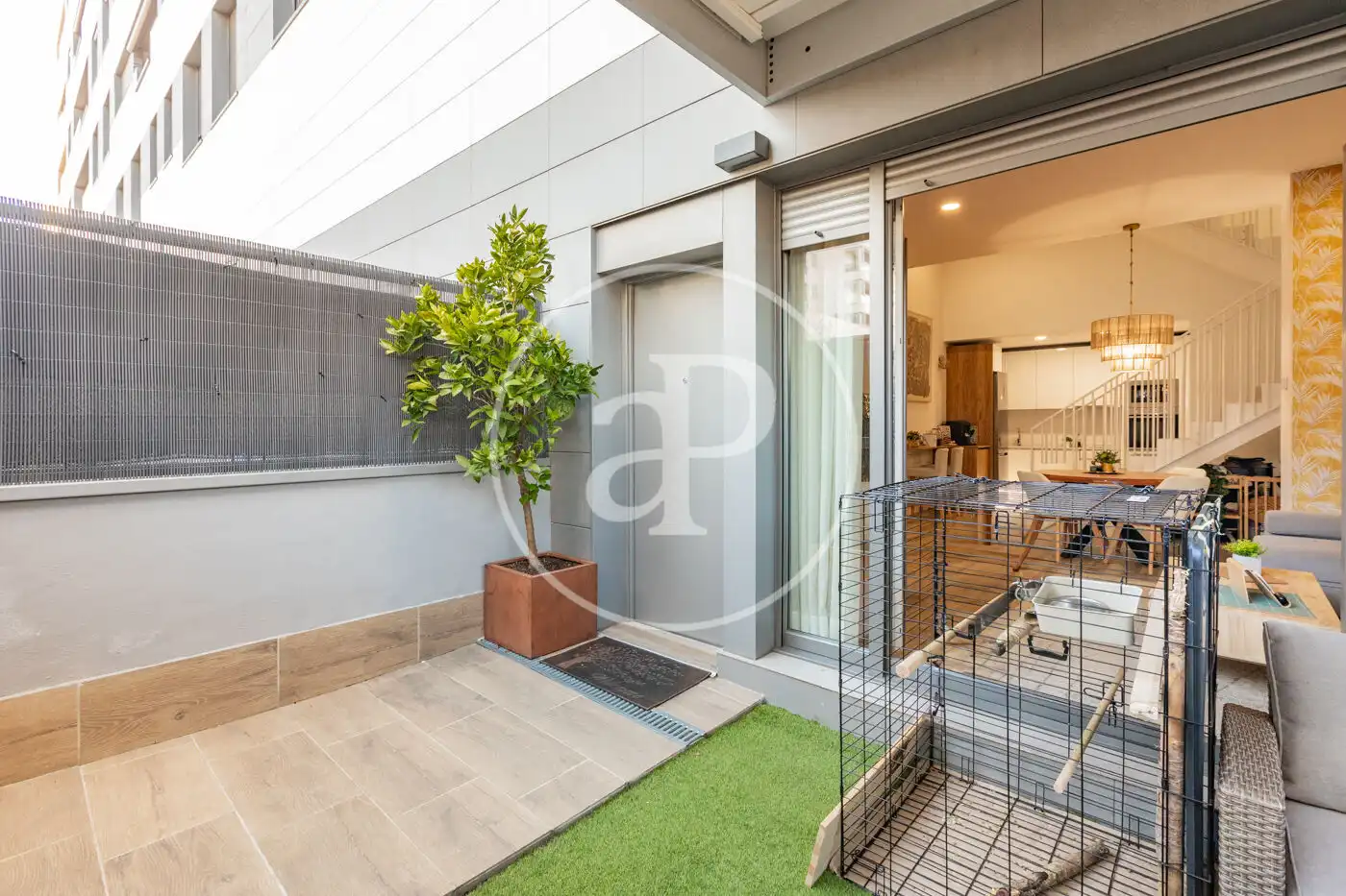 Terrassa de Loft en venda en San Sebastián de los Reyes amb Aire condicionat, Calefacció i Jardí privat