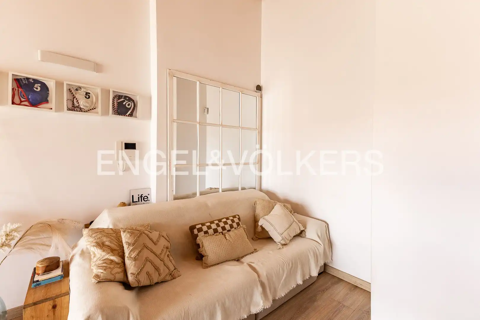 Sala de estar de Piso en venta en Mataró con Aire acondicionado, Calefacción y Terraza