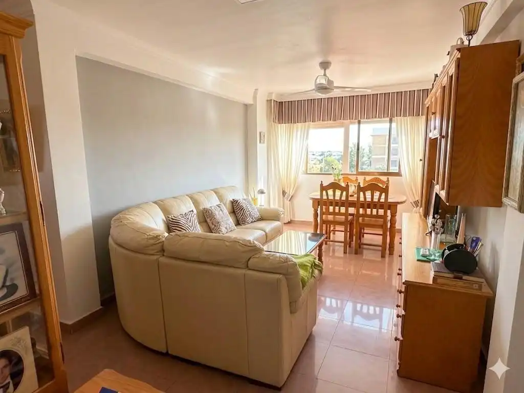Living room of Flat for sale in Málaga Capital  with Air Conditioner