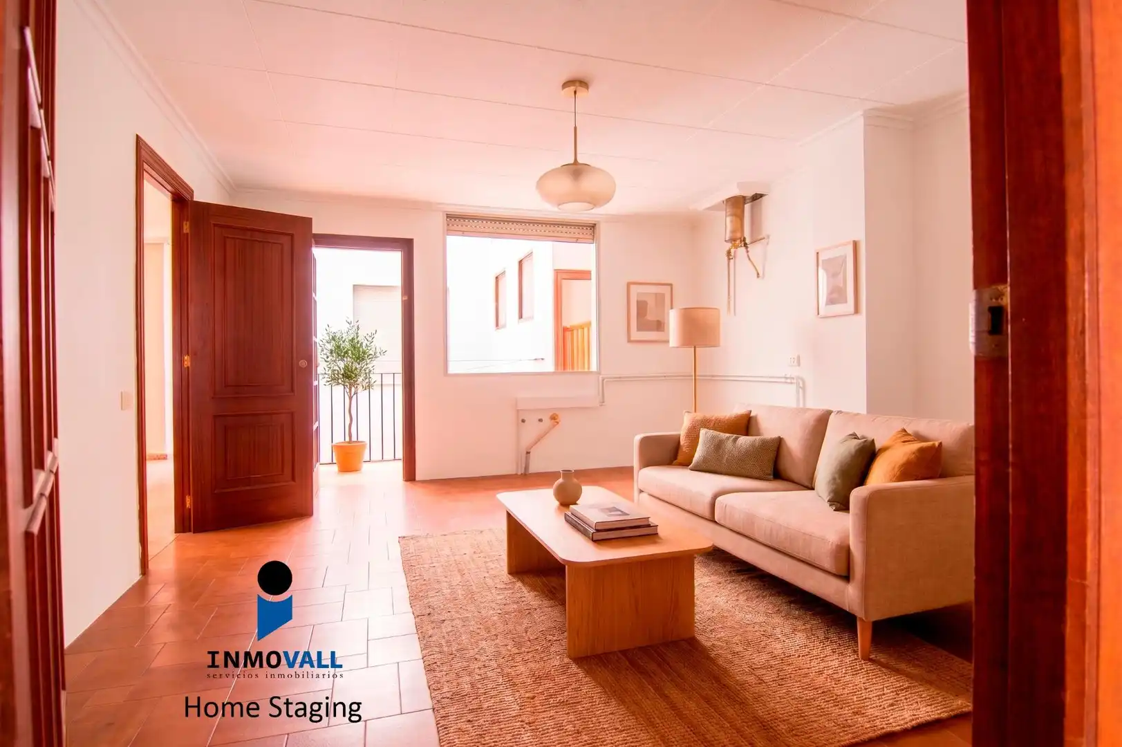 Sala de estar de Piso en venta en La Vall d'Uixó con Balcón