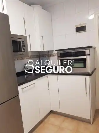 Küche von Wohnung zur Miete in Bilbao  mit Heizung, Terrasse und Möbliert