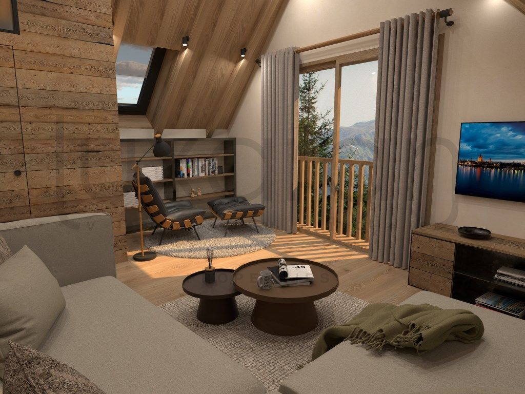 Sala d'estar de Casa o xalet en venda en Naut Aran