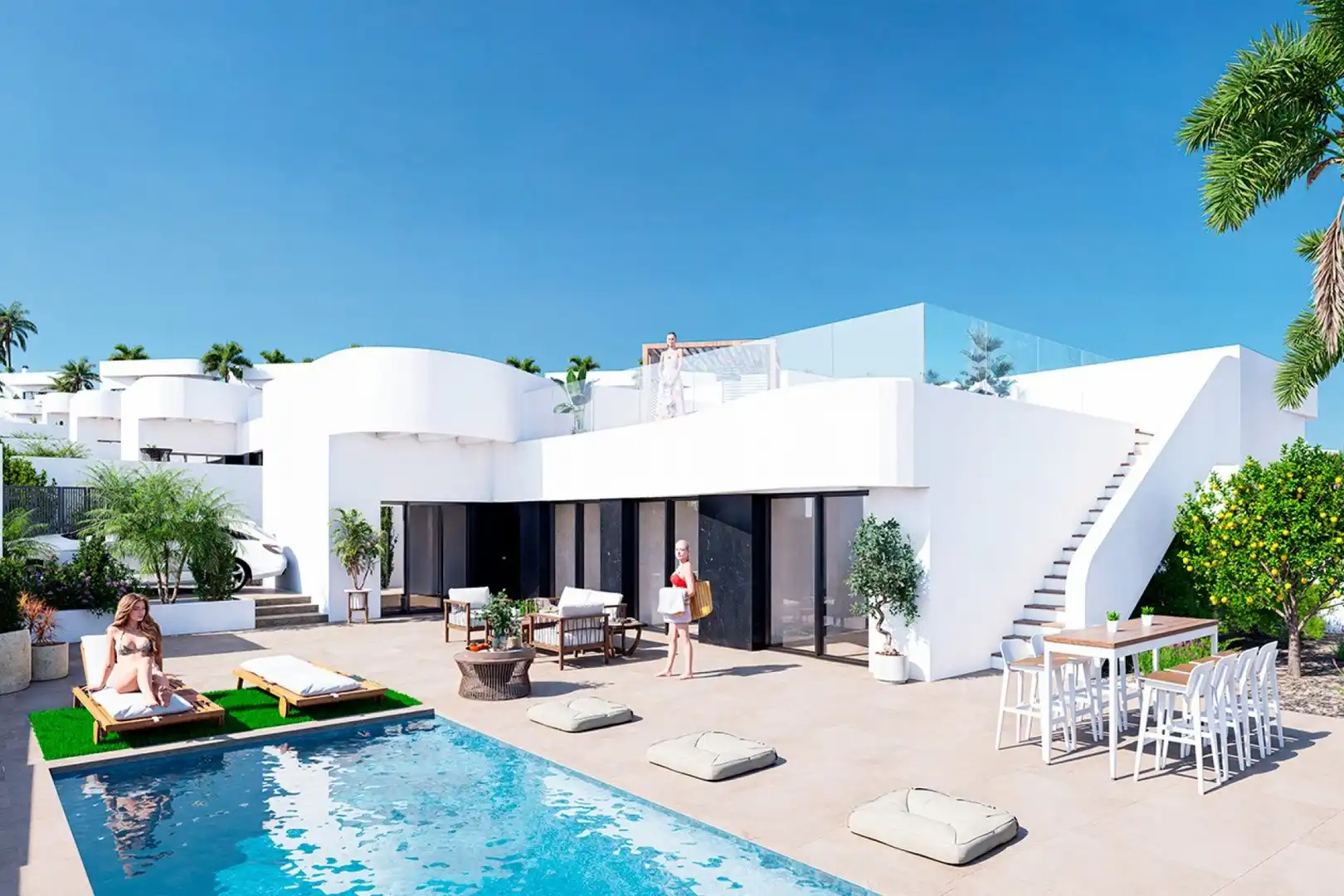 Villa con piscina in vendita a La Finca Golf Resort