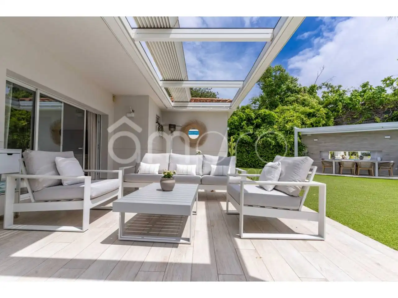 Terrace of Houses for sale in Sant Pere de Ribes  with Air Conditioner, Private garden and Terrace