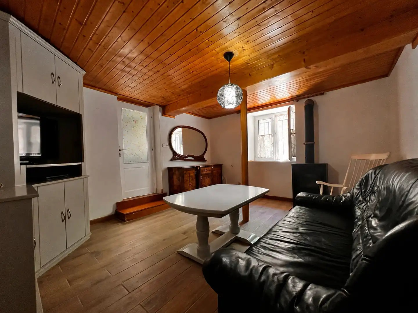 Sala de estar de Casa adosada en venta en San Bartolomé de Tirajana con Aire acondicionado, Calefacción y Jardín privado
