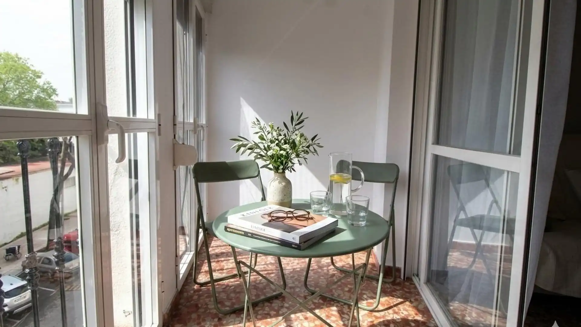 Terraza de Piso de alquiler en Badajoz Capital con Amueblado