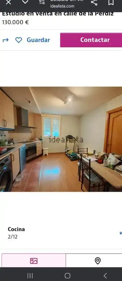 Cocina de Piso en venta en Tielmes con Trastero, Amueblado y Horno