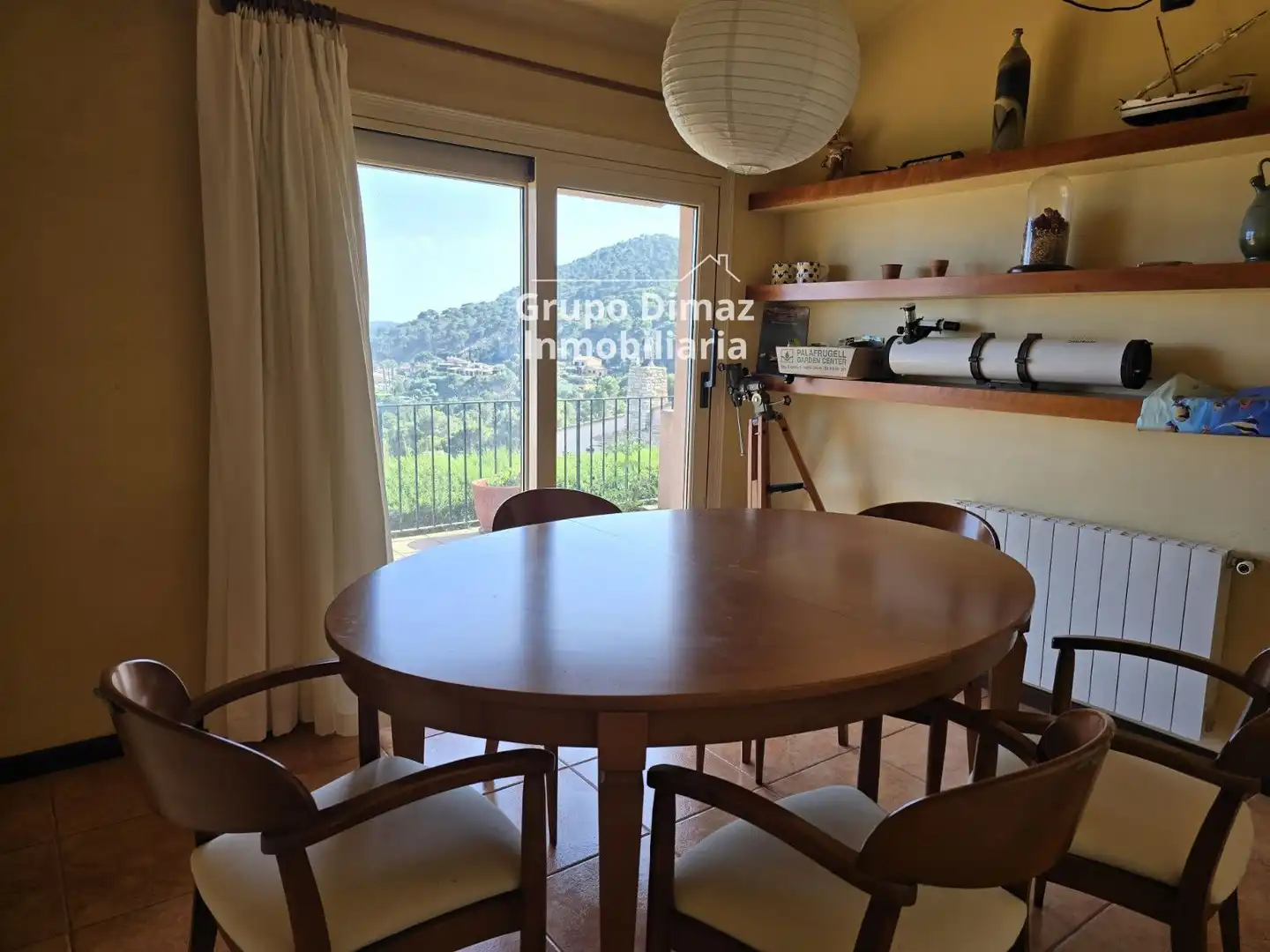 Menjador de Casa o xalet en venda en Begur amb Aire condicionat i Moblat