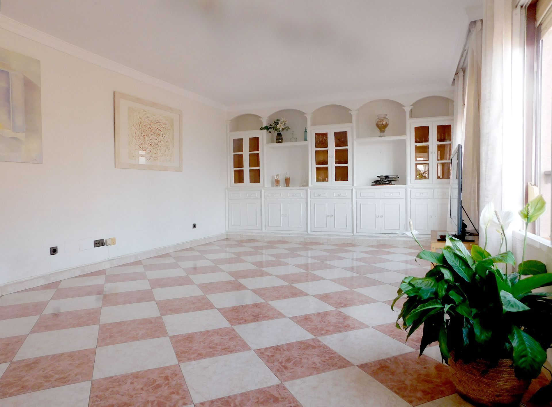 Living room of Flat to rent in Málaga Capital  with Air Conditioner, Heating and Terrace