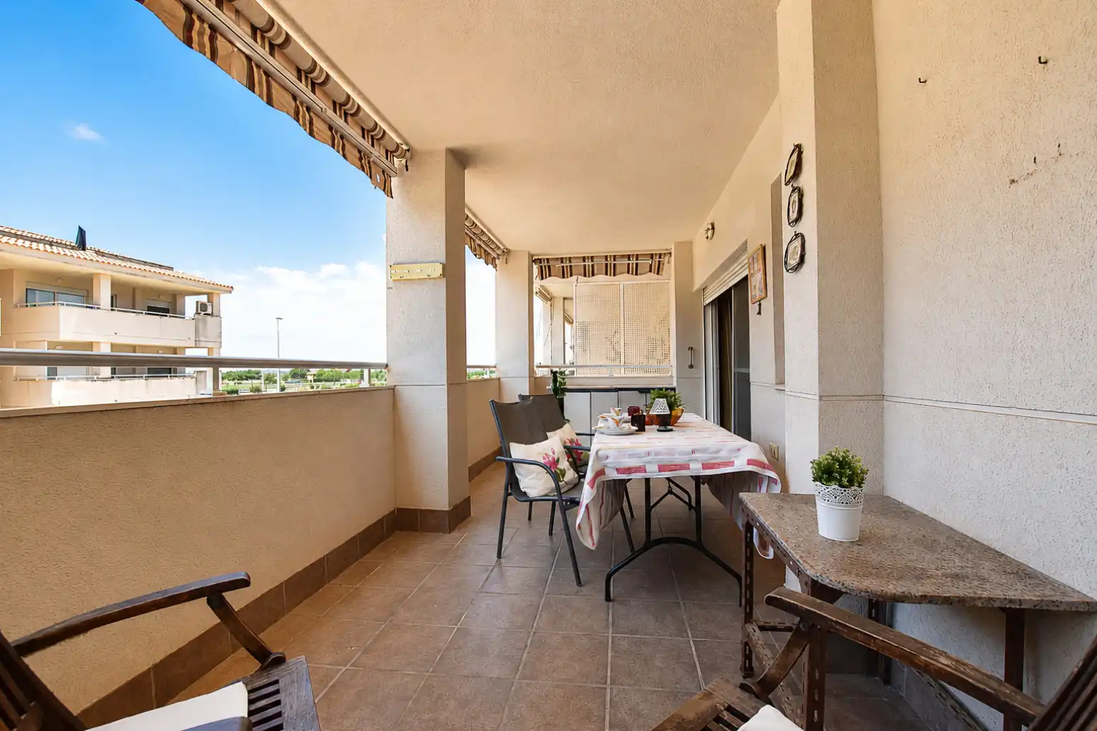 Terrasse von Wohnung zum Verkauf in Puçol mit Heizung, Terrasse und Abstellraum