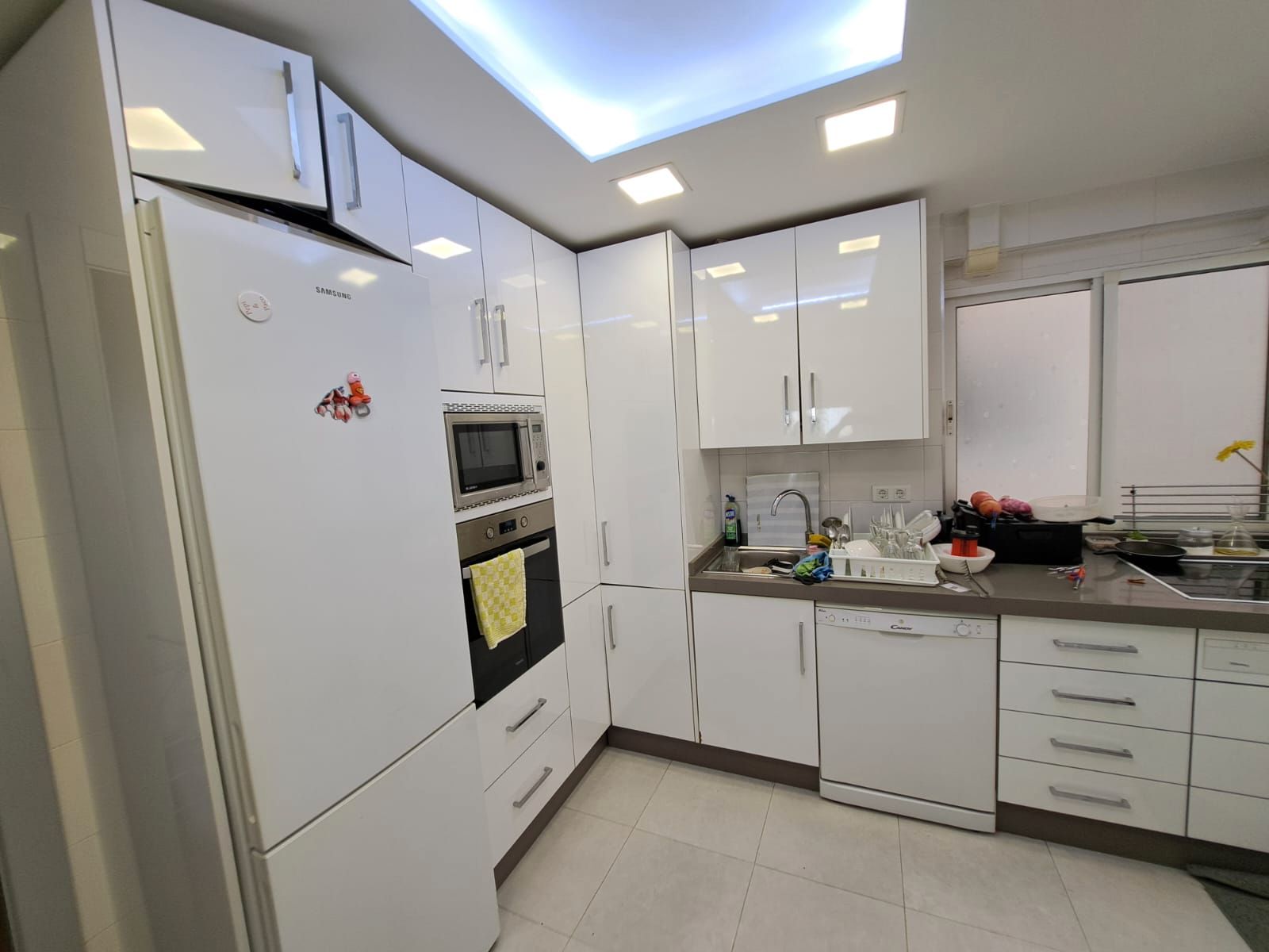 Kitchen of Flat for sale in Málaga Capital  with Air Conditioner and Furnished