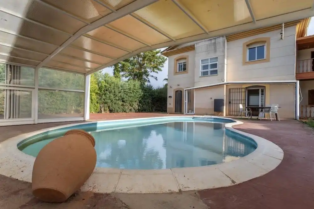 Piscina de Casa o chalet en venta en Cáceres con Calefacción, Jardín privado y Terraza
