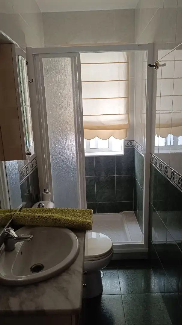 Bathroom of Flat for rent in A Coruña Capital   with Parquet flooring, Furnished and Oven