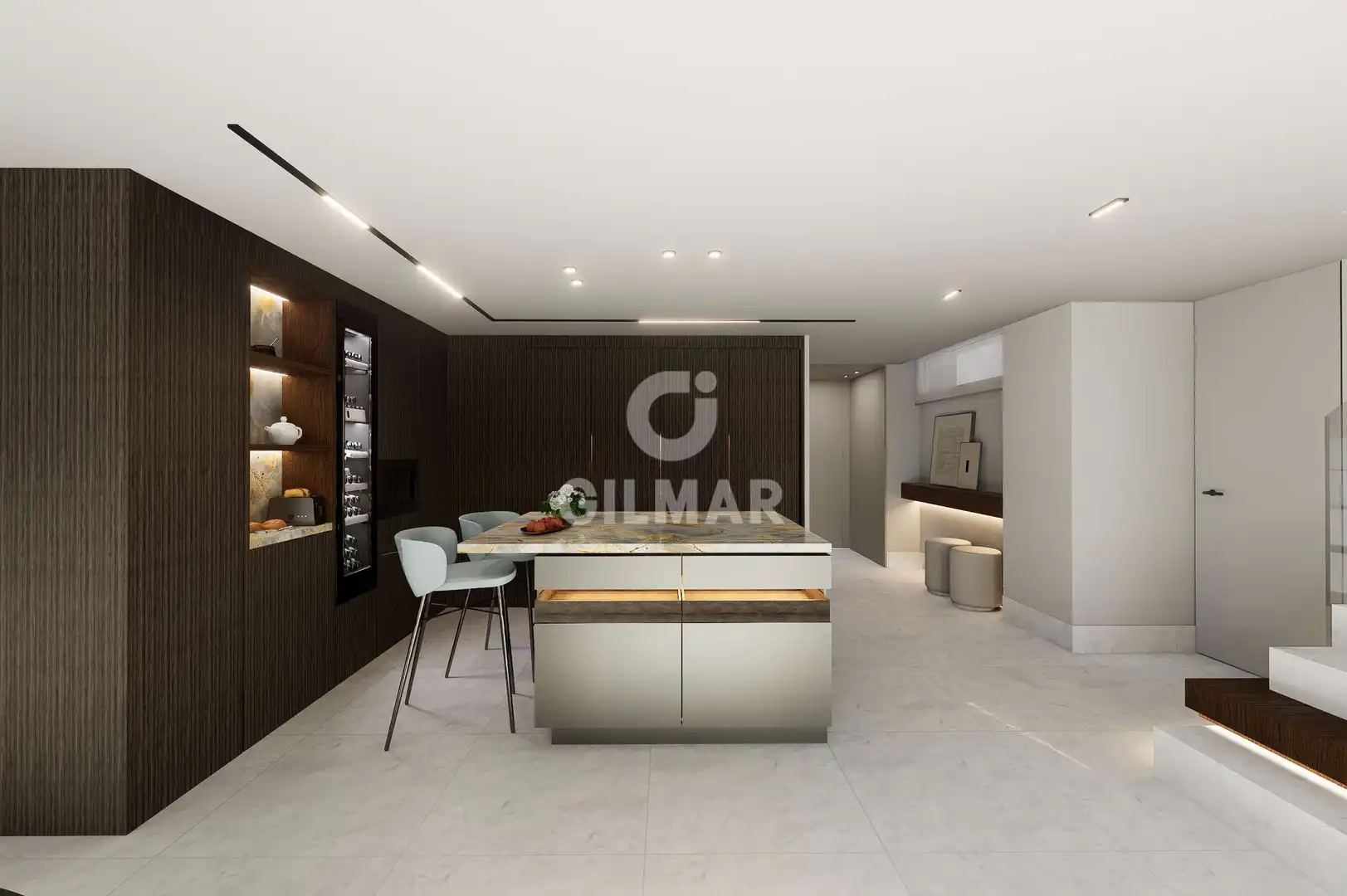 Kitchen of Duplexes for sale in Madrid  with Heating and Balcony