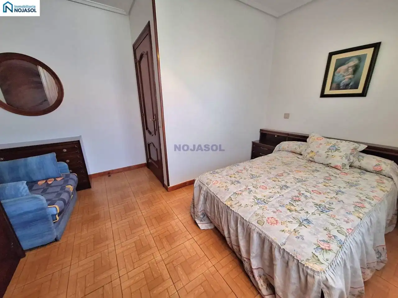 Dormitori de Casa o xalet de lloguer en Noja amb Calefacció, Jardí privat i Moblat