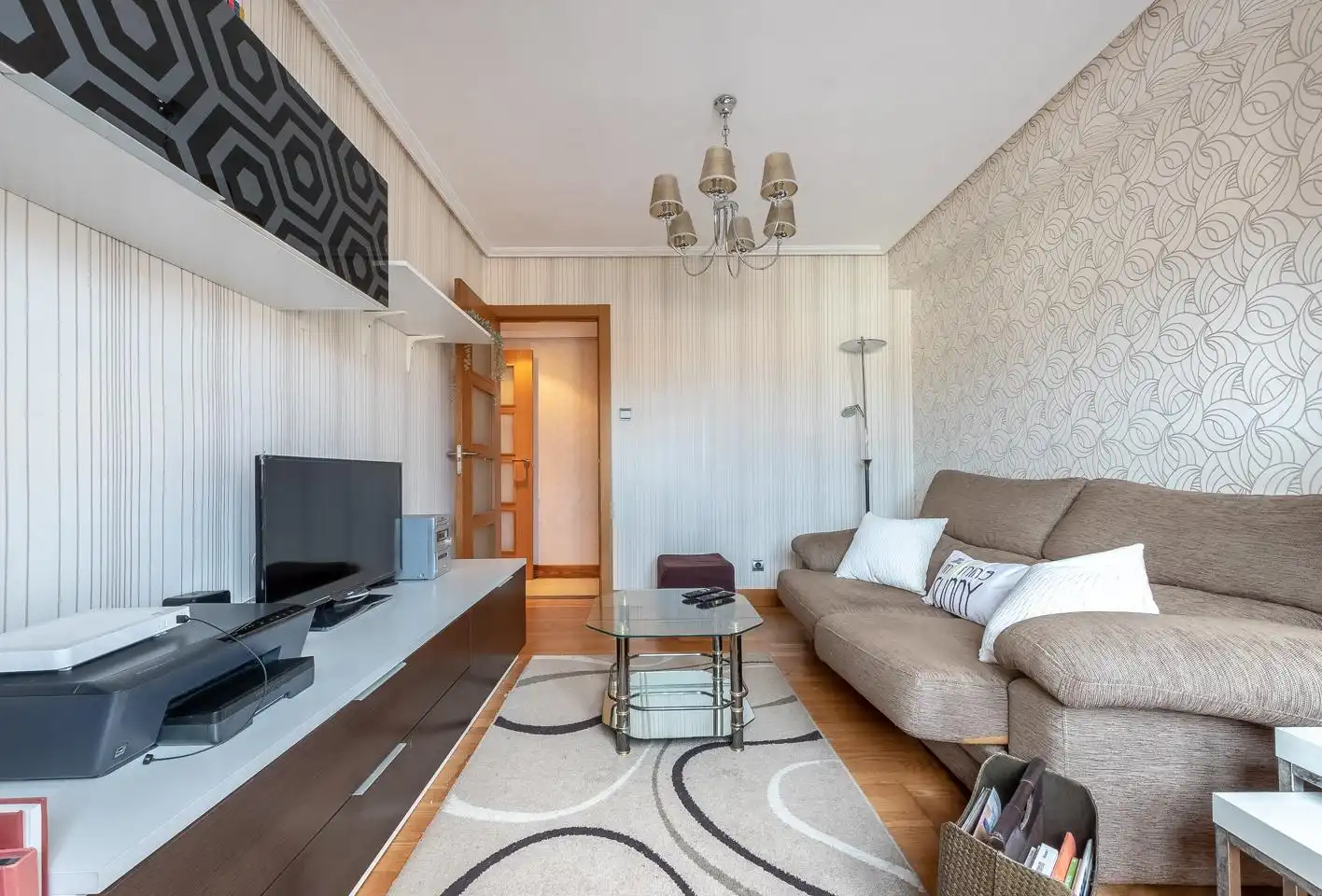 Sala de estar de Piso en venta en Bermeo con Terraza y Amueblado